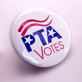 A button that says " pta votes ".